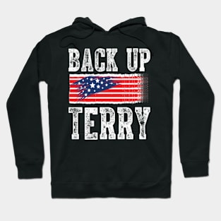 Retro back up terry put it in reverse 4th of july fireworks Hoodie